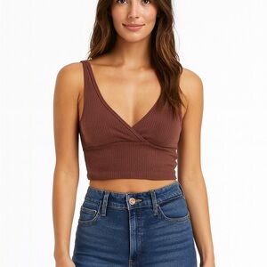 Urban Outfitters Out From Under Size XS/Small Brown Bra Top Crop Top.